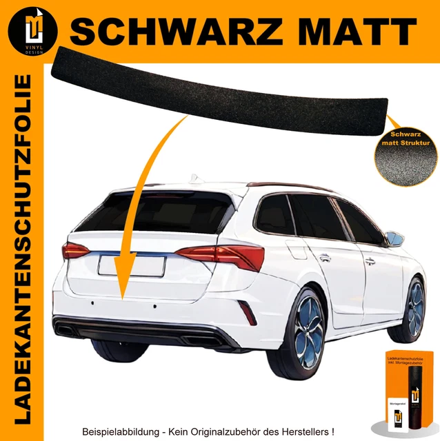 Ladekantenschutzfolie Skoda Octavia 3 LADEKANTENSCHUTZ Lackschutzfolie Für SKODA OCTAVIA 4 COMBI Kombi Chromfolie Ladekantenschutz Folie Universal