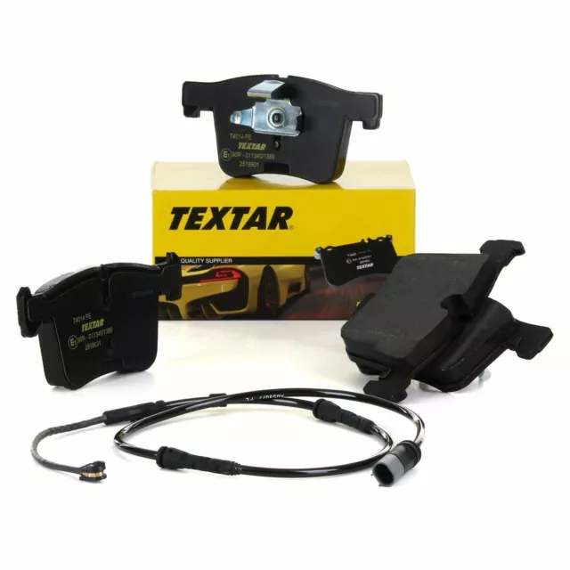 TEXTAR 2519901 Bremsbeläge + Wako für BMW X3 F25 X4 F26 18-35i 18-35d vorne