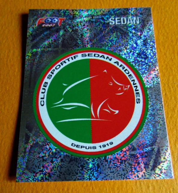 Fanion Match CSSA Sedan Ardennes – Ancien Football, XL, Vert, Très Bon état