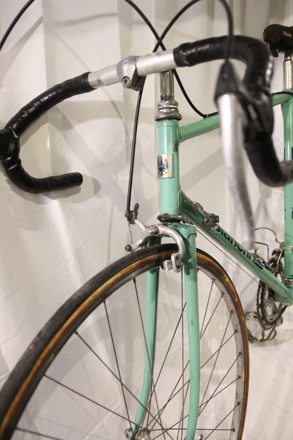 Bianchi mod. Rekord 841 Sachs Huret celeste eroica bici corsa vintage 7