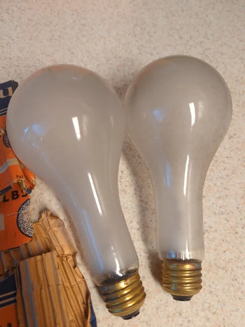 Bombillas de flash GE Photoflood No. Lote de 2 sin probar