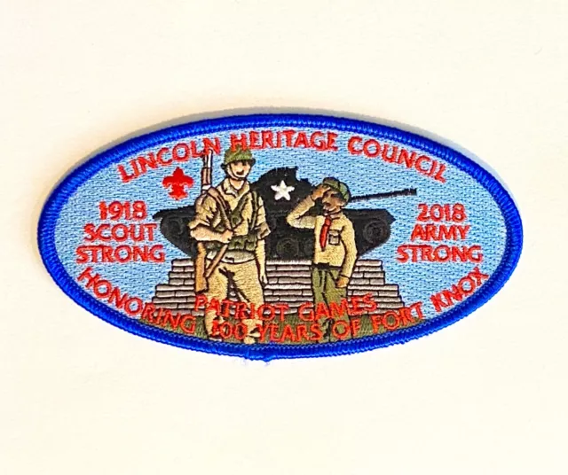 Embroidered Patch Boy Scouts - Cub Scouts NEW Iron-on/Sew-on