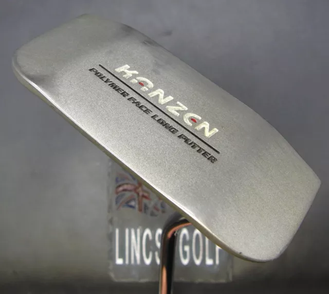 KANZEN Polymer Face Long Putter 84.5cm Playing Length Steel Shaft Lamkin Grip KANZEN Polymer Face Long Putter 84.5cm Playing Length Steel Shaft Lamkin Grip