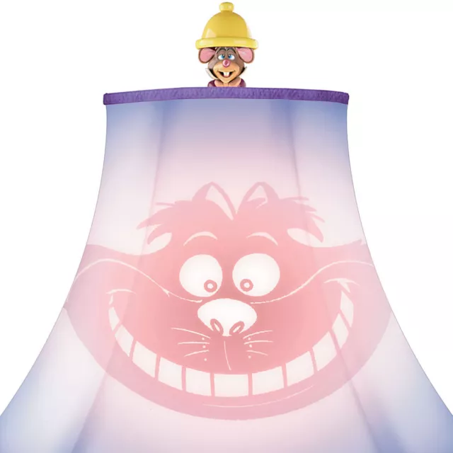 Disney ALICE IN WONDERLAND Mad Hatter's Tea Party Lamp NEW 2