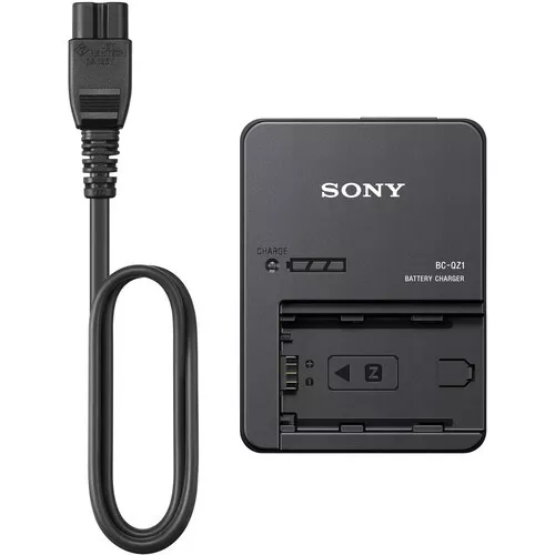 (Open Box) Sony BC-QZ1 Battery NP-FZ100 A7 III A7M3 A7R III A7 Charger - Black