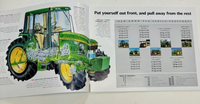 JOHN DEERE 6000 Ten Series Tractor Brochure 3