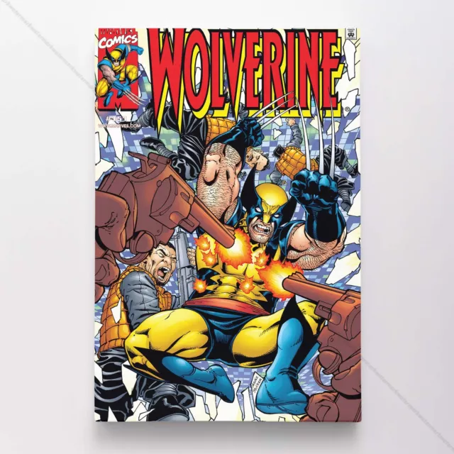 Wolverine Poster Canvas Vol 2 #151 X-Men Superhero Marvel Comic Book Art Print