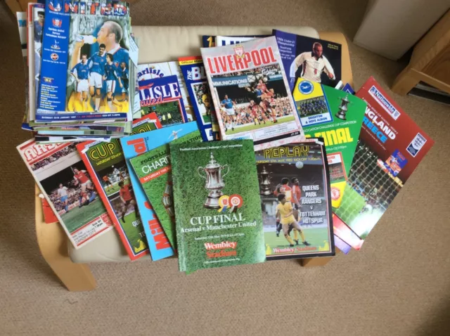 Football Programmes Premiership, England, FA Cup