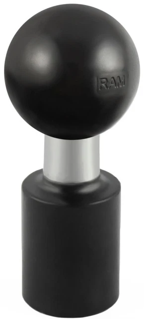 RAM-MOUNT RAM-218-1 Adaptateur Femelle BILLE Type C POUR TROUS RAMMOUNT 2 CM