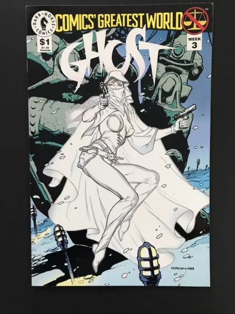 Comics Greatest World Ghost 1St App Ghost Week 3 (1993, Dark Horse Comics)
