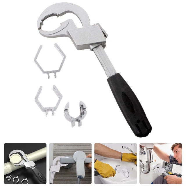 Chiave Regolabile Bagno Hilitand - Grande Apertura Per Lavabo, Tubi E Riparazioni Idrauliche - Foto 10