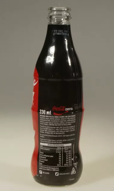 Prl) Coca-Cola Zero Bottiglia Coca Cola Collezione Roma Coke Collection Label 2