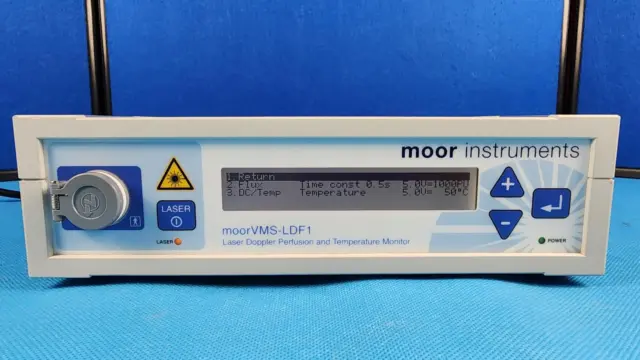 Moor Instruments moorVMS-LDF1 Laser Doppler Perfusion & Temperature Monitor v.2
