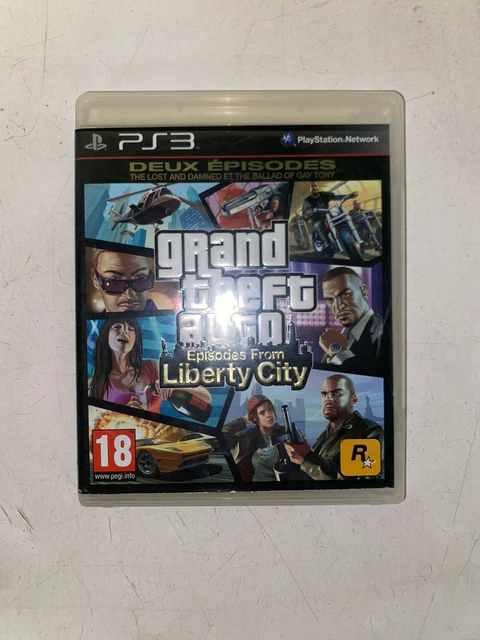 GRAND THEFT AUTO Episodes From Liberty City GTA FR Sony PS3 Grand Theft Auto Episodes From Liberty City.webp