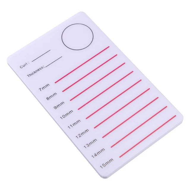 Lash Glue Holder Eyelash Extension False Eyelash Display Board Tray