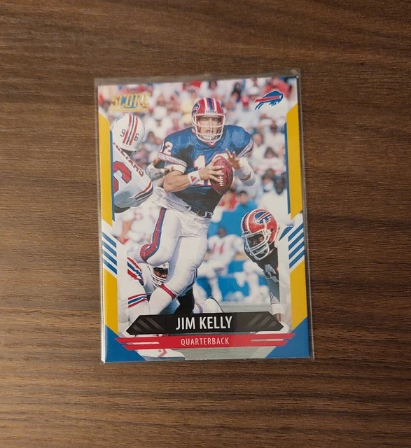 Jim Kelly Buffalo Bills 2021 Score Football NFL Gold