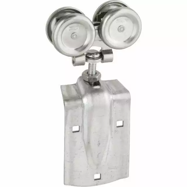 National Hdwe. N168-815 Zinc Plated Steel Flexible Box Rail Hangers with Straps