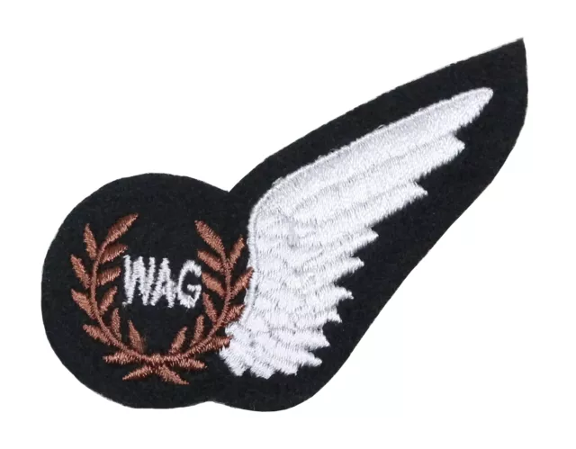 WW2 British RAF WAG WIRELESS OPERATOR/AIR GUNNER WING Flying Badge Brevet Patch