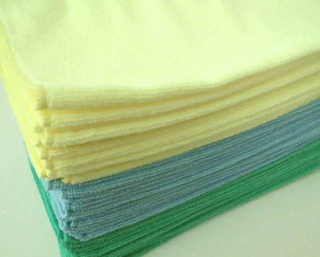 36pcs 16"x16"  Microfiber Cleaning Cloths Auto Polishing Towels