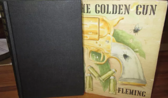 The Man with with the Golden Gun ~ Ian Fleming. 1st HbDj  1965 RARE Here in MELB