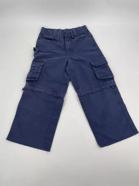 Cub Scouts Pants Youth 6 Blue BSA Uniform Switchback Convertible Cargo Cotton