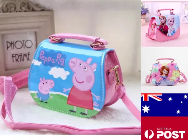 Handbag Peppa Pig Bag Girls Shoulder Bag Birthday Gift Dress up Children Peppa
