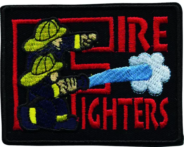 Aufnäher Patch Feuerwehr "Firefighters" Geschenk NEU