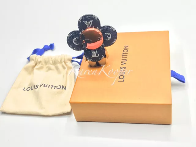 LOUIS VUITTON Bag Charm?EVivienne Gym Metal/Leather/Plastic  Orange/Blue/Bei