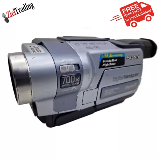 Sony Handycam DCR-TRV245E PAL Digital8 Video Camera Recorder