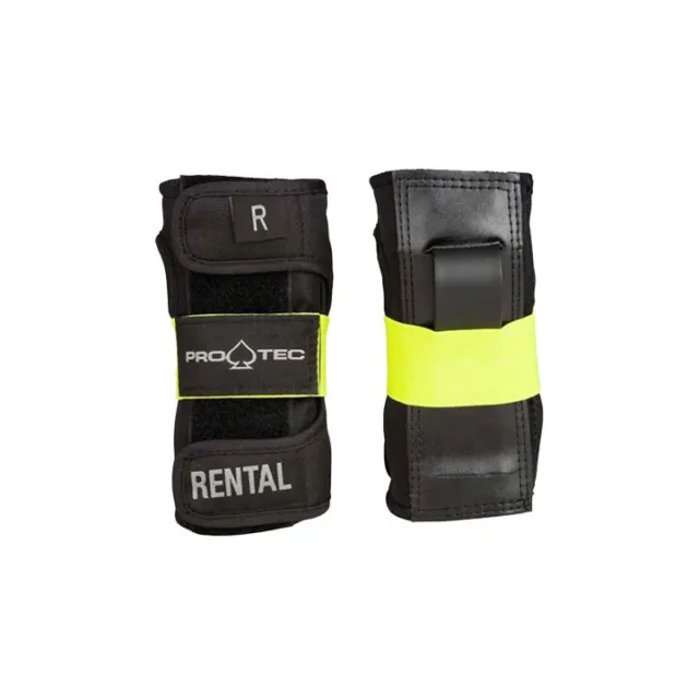 Pro Tec Skateboard Pads Rental Wrist Guards Black/Yellow Size XL