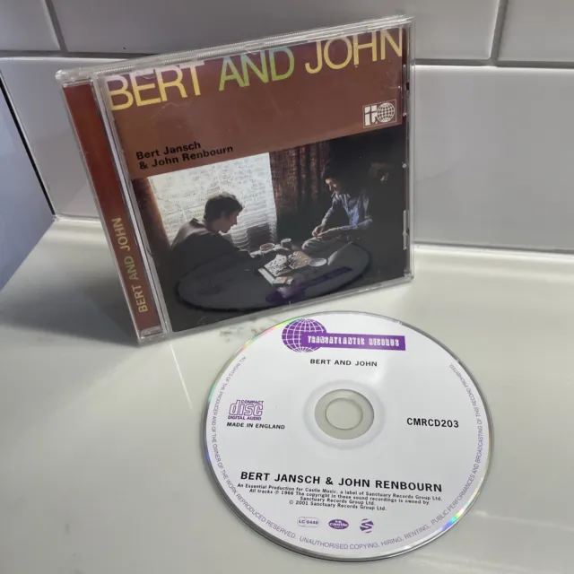 Bert Jansch, John Redbourn - Bert & John - 2001 - CD - Transatlantic records