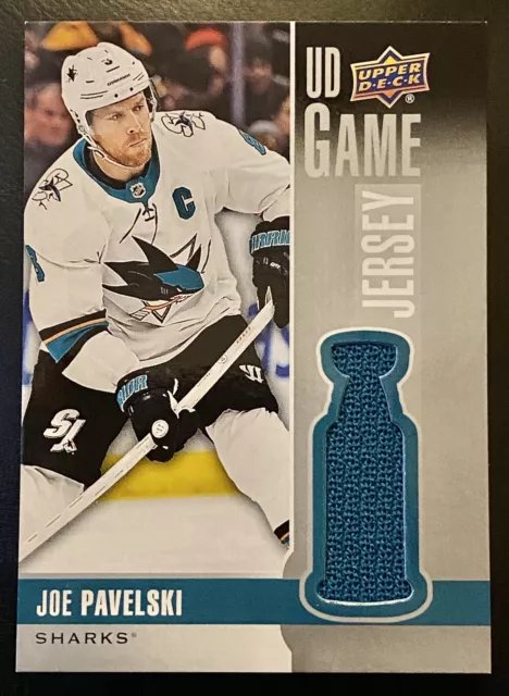 Joe Pavelski 2019-20 Upper Deck Series 1 UD Game Jersey #GJ-JP Dallas Stars