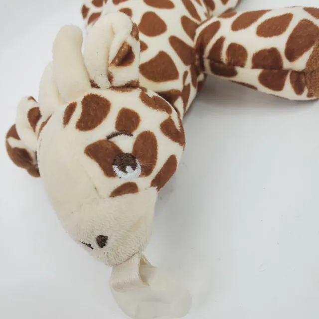 Philips Avent Soothie Snuggle Pacifier Holder Giraffe Plush Lovey No Pacifier