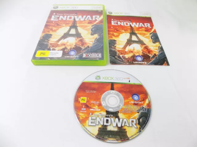 Mint Disc Xbox 360 Tom Clancy’s Endwar Free Postage