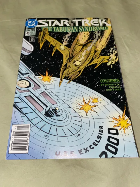 Star Trek The Tabukan Syndrome #40 Nov 1992 DC Comics Comic Book