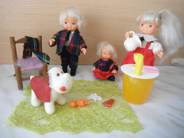 Meuble de maison de poupée - SURENHAP - Coiffeuse miniature - Blanc - 1