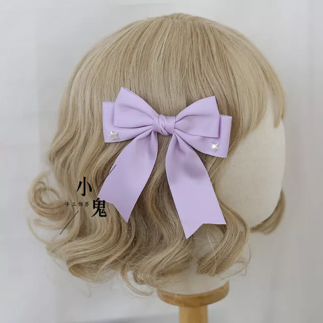 Sweet Cute Lolita Girl Accessory Fashion Hairpin Bowknot Hair Accessories #44