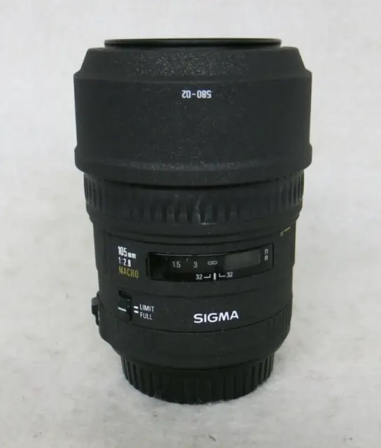 Sigma EX 105mm 1:2.8 Macro Lens for Canon