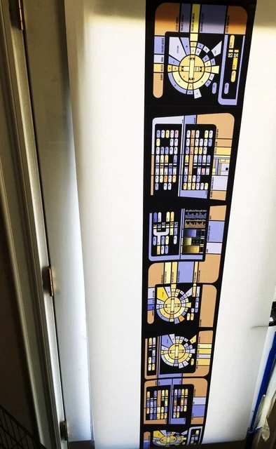 STAR TREK PROP VOYAGER main LCARS translight poly print I WANT THAT! £ ...