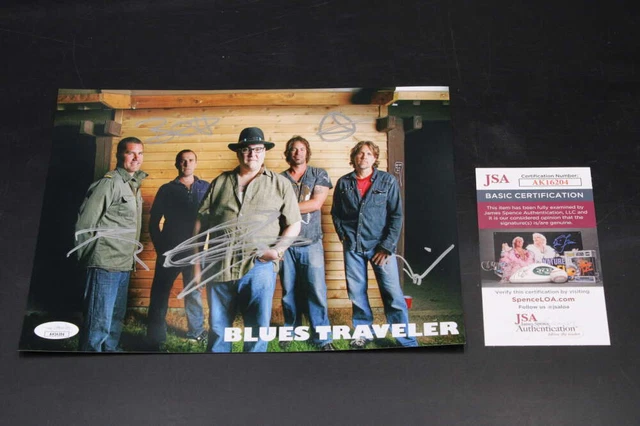 Blues Traveler Signed 8x10 Photo John Popper Autograph JSA COA D8612