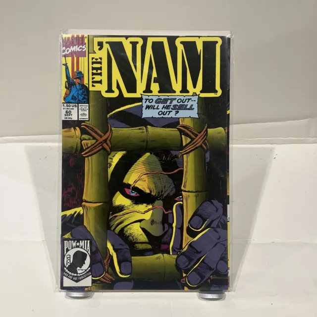 Vintage (New) Marvel Comic   The Nam # 60 ....1992......