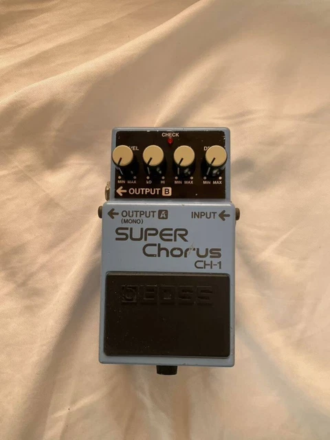 BOSS CH-1 SUPER Chorus Guitar Effects Pedal SB523Y