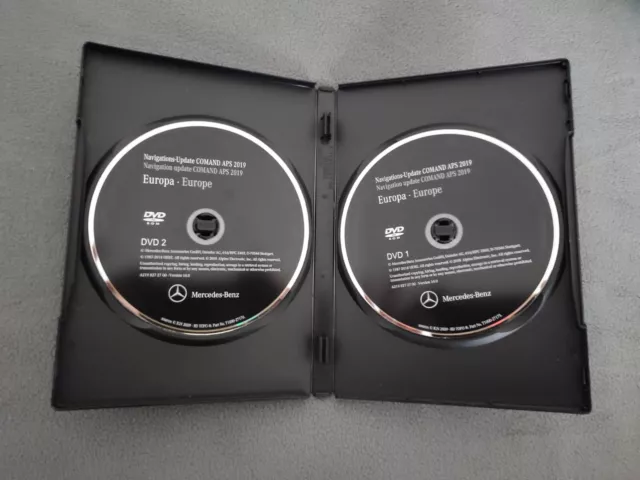 DVD Navigation Mercedes COMAND APS NTG2.5 EUROPA 2019 A2198272700 Version 16.0