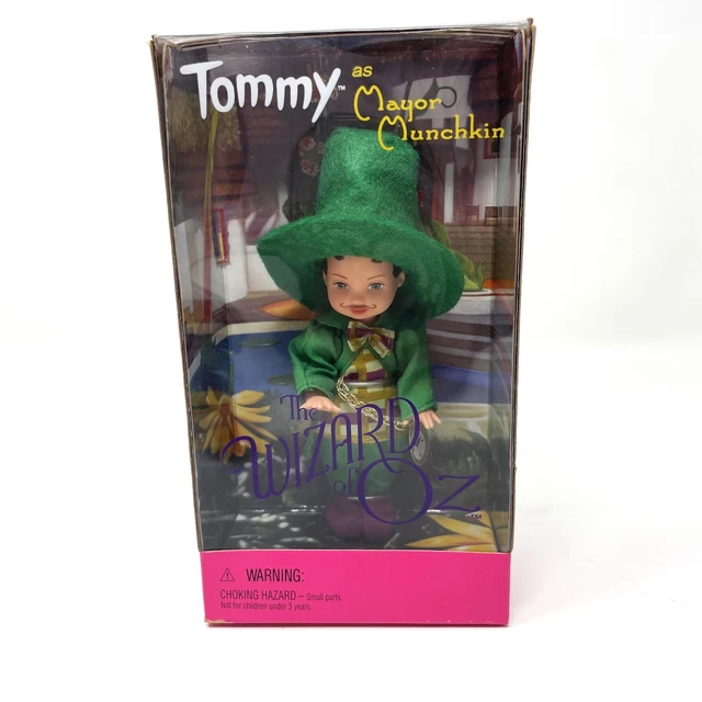 Tommy Doll As Mayor Munchkin Wizard Of Oz 1999 Barbie 25817 Mattel New