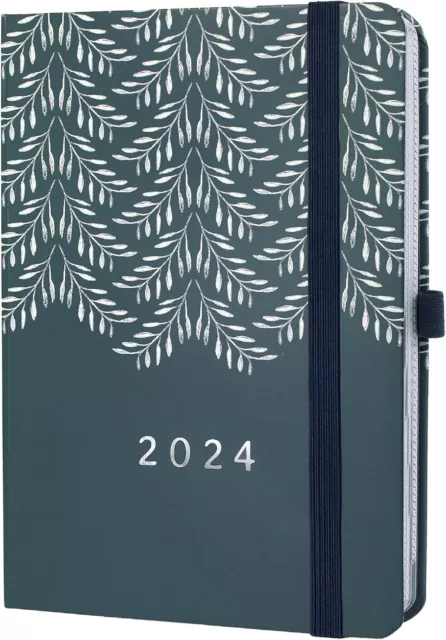 Boxclever Press Perfect Year Diary 2024 Day per Page. Daily Planner 2024 2024