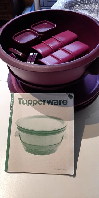 MICRO VAP TUPPERWARE + 8 Ramequins + Livre Recette / Cuit Vapeur / Micro  Ondes EUR 49,90 - PicClick FR