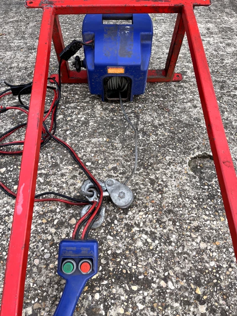 Paranco Elettrico Arebos 1000W | Sollevamento 200-400kg | Telecomando | Altezza 12m | Sicuro TÜV - Foto 8