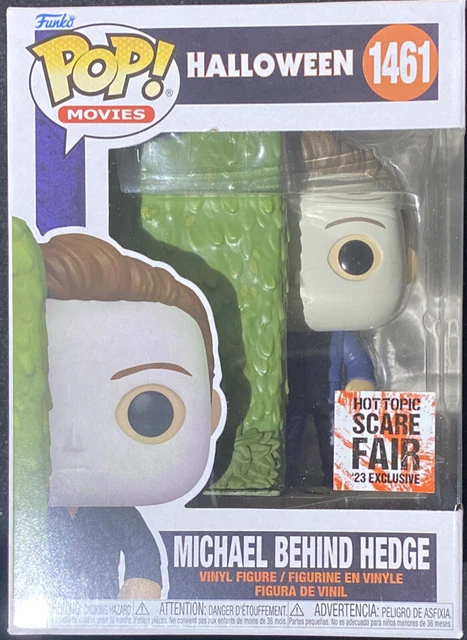 Funko Pop: MICHAEL BEHIND HEDGE #1461 Hot Topic Scare Fair ‘23 Exclusive IN HAND