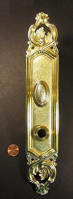 Baldwin #6993.030.Kt 'Versailles' Escutcheon Plate, Solid Brass, Polished Finish