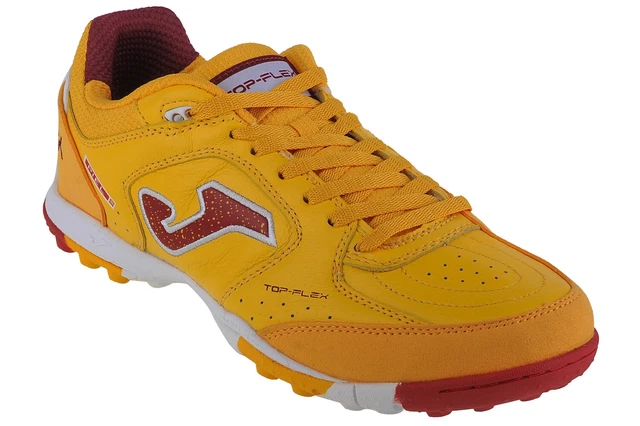Chaussures De Futsal Top Flex 23 - Blanc Vert - Cuir Intérieur Pour Sol Lisse